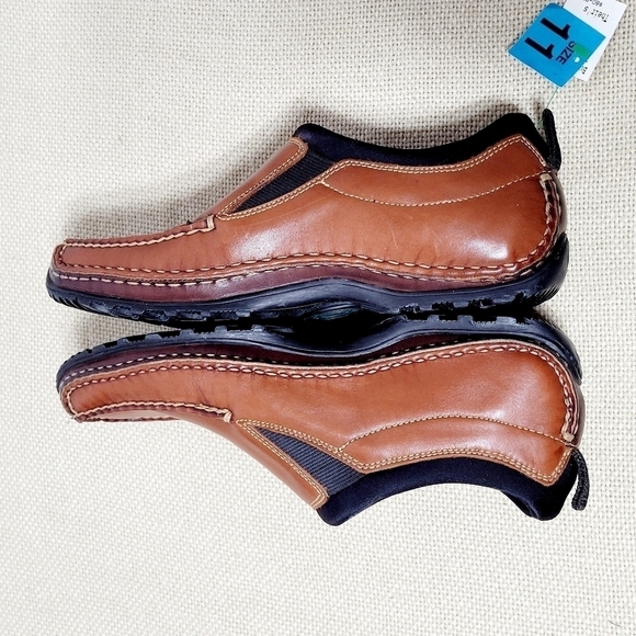 NWT H.S. Trask Bison Leather Driving Loafer Men's (11M) - Picture 5 of 11